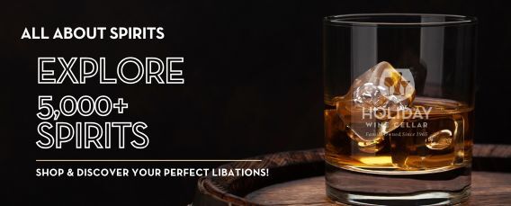Shop Holiday Wine Cellar's extensive collection of spirits! Shop Holiday Wine Cellar's extensive collection of spirits!